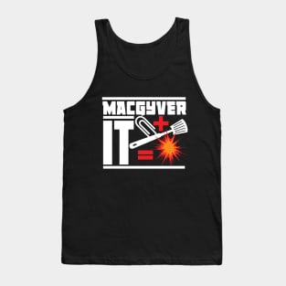 Paperclip Plus Spatula Equals Explosion Tank Top